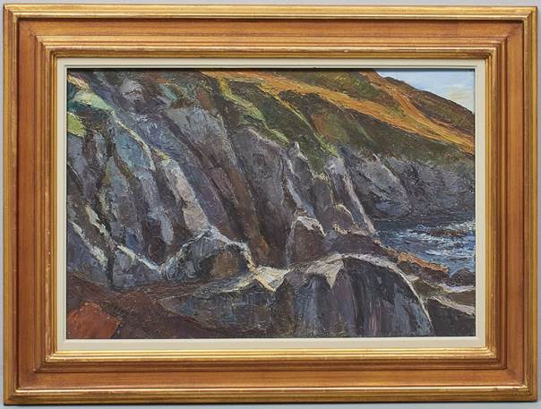 J�rgen Wrangel Klippor vid kusten